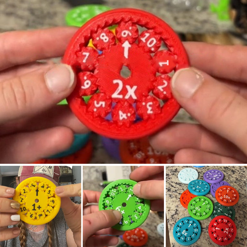 "Fidget spinners" su matematikos užduotim