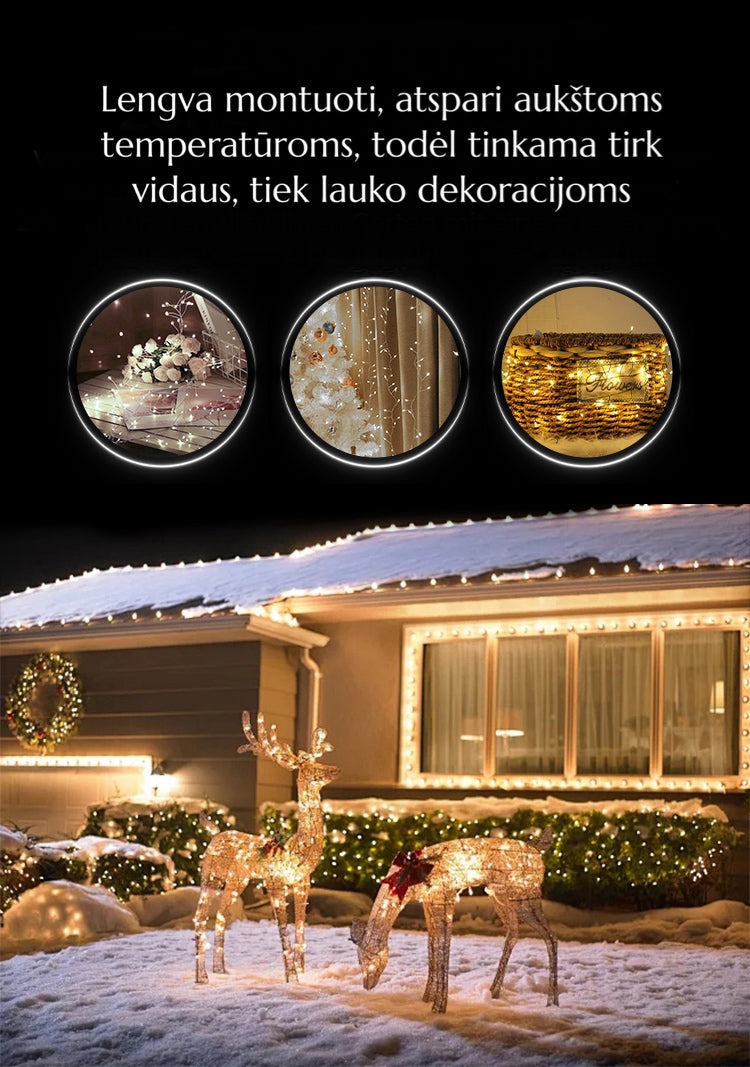 🎄🎁 Kalėdų dekoracijos šventiniam sezonui