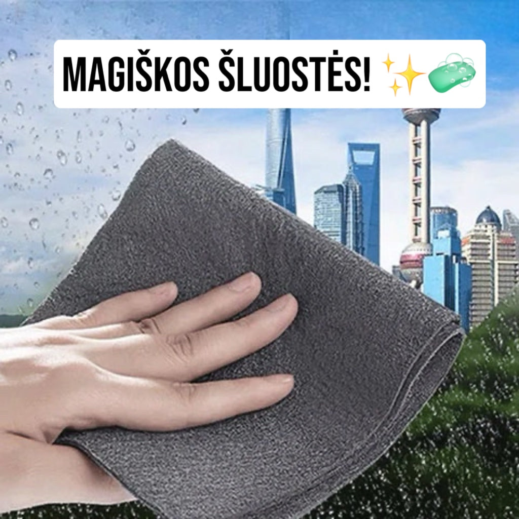 Magiškos valymo šluostės