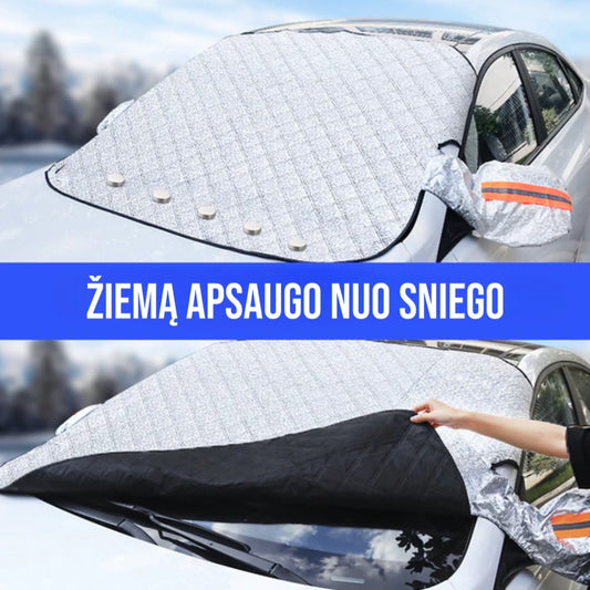 Magnetinė automobilio apsauga nuo sniego (8 magnetai)