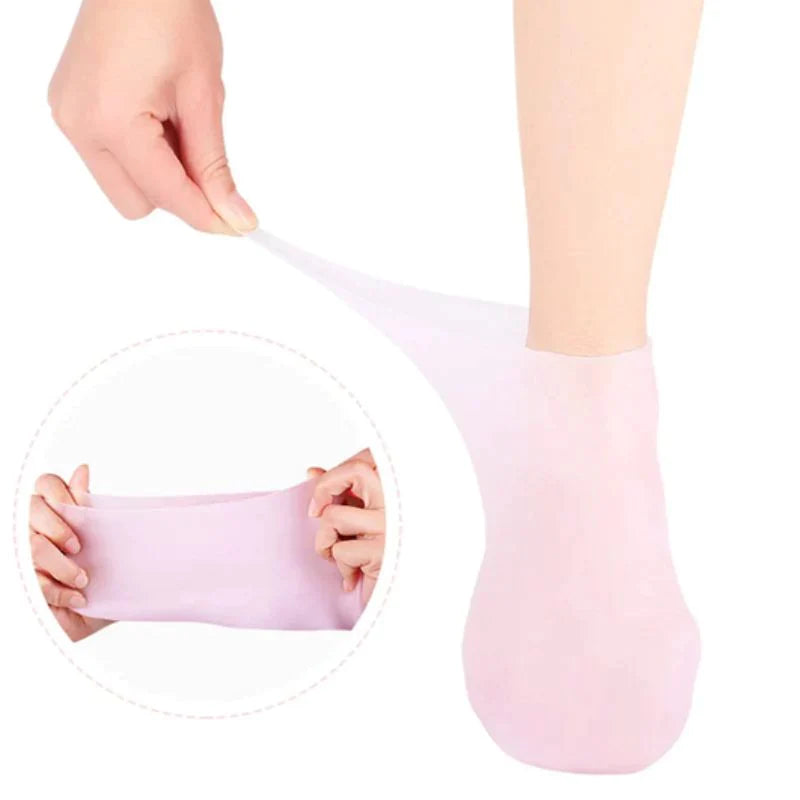 "Premium™ Foot Spa" pedikiūro silikoninės kojinės