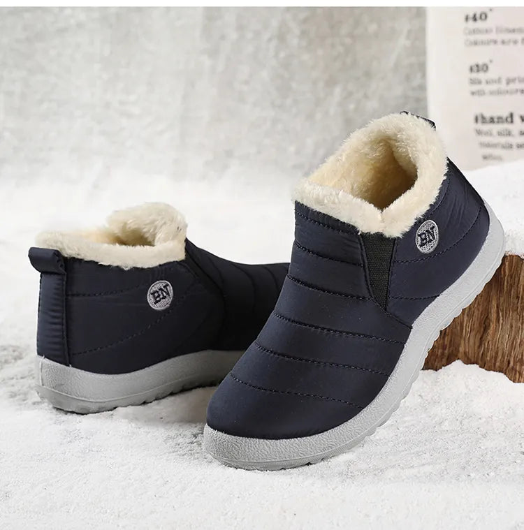 Naujiena | Neperšlampami žieminiai batai su kailiu
