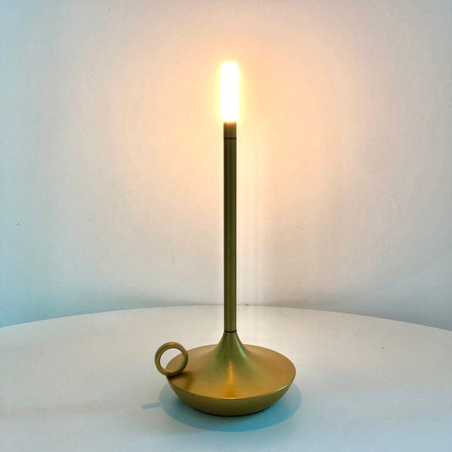 Jardioui Or RétroChic - Lampe sans fil Vintage