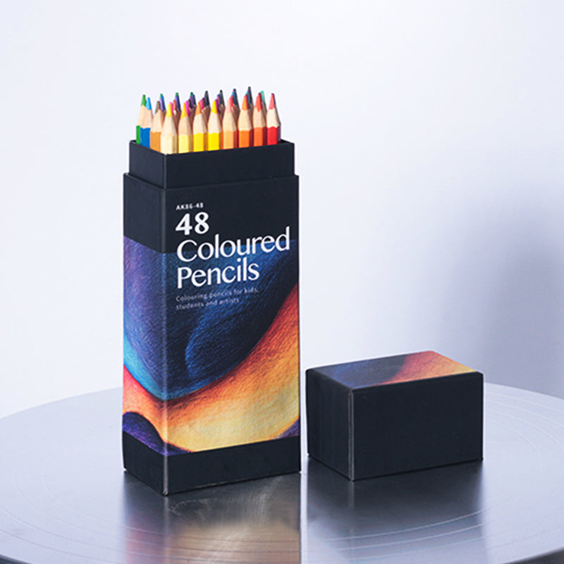 Nešiojamas spalvotų pieštukų rinkinys